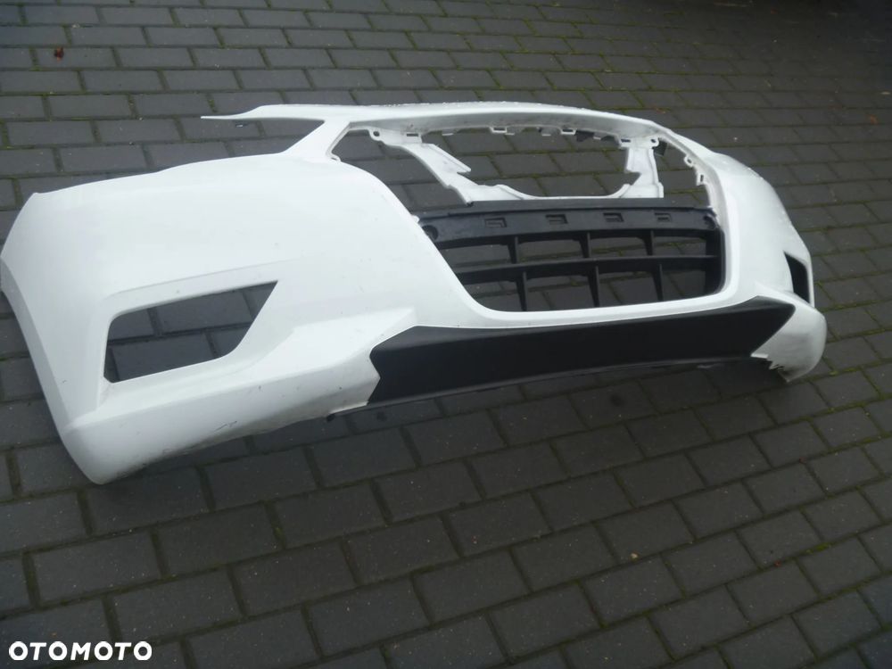NISSAN MICRA K14 LIFT ZDERZAK PRZEDNI ORYGINAŁ ŁADNY - 9