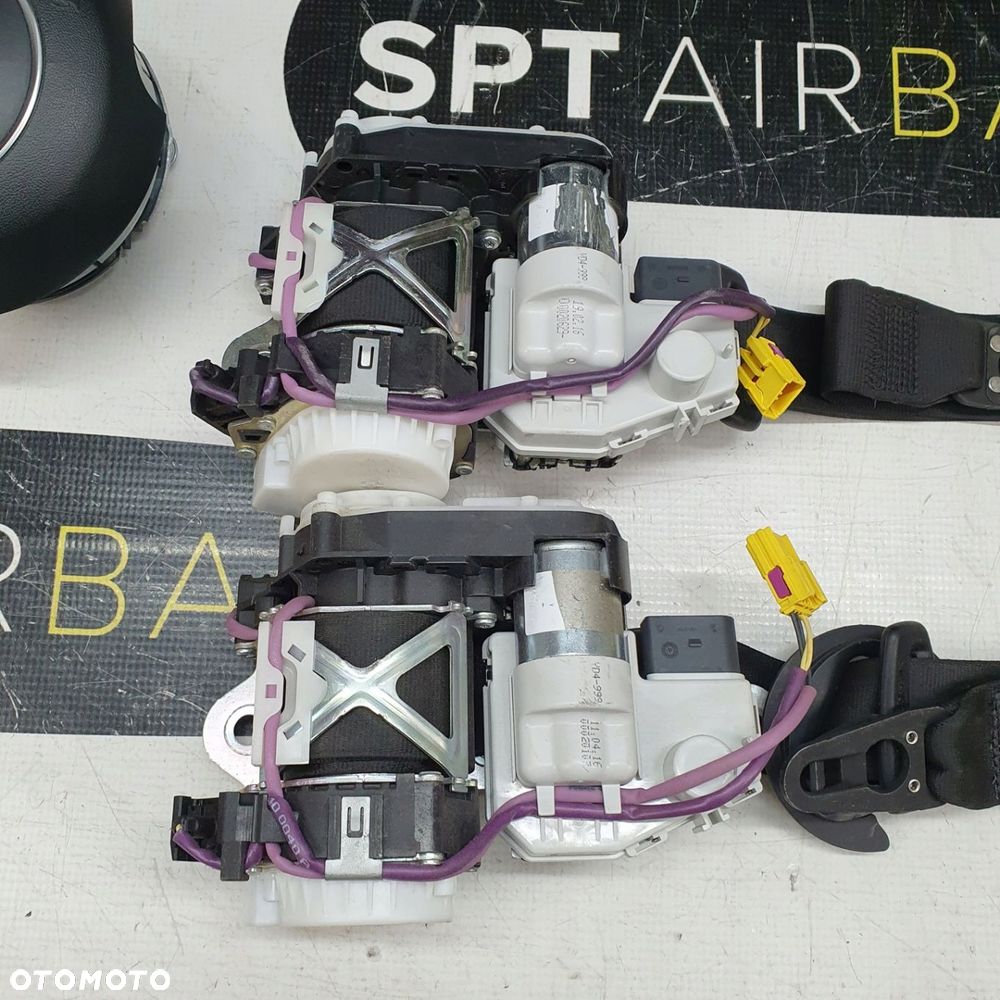 AUDI A8 D4 DESKA ROZDZIELCZA KONSOLA KOKPIT PULPIT PODUSZKI AIRBAG AIR BAG PASY KIT SET - 7