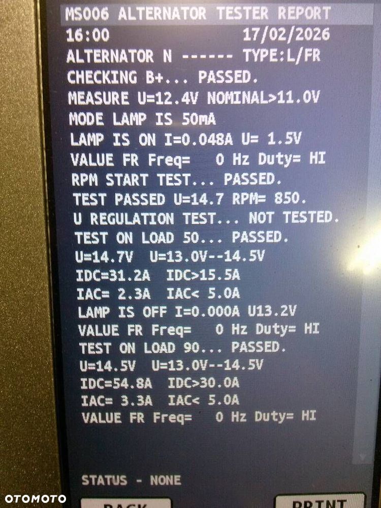 ALTERNATOR 100A OPEL CORSA C - 9