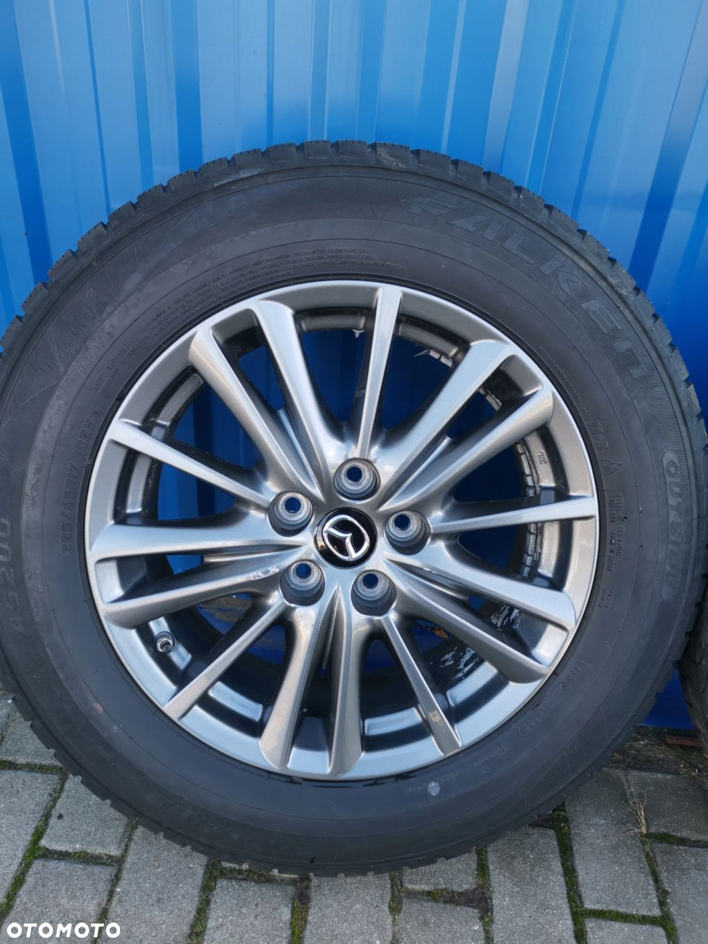 MAZDA CX5 KOLA FELGI ALUFELGI OPONY ZIMA 225/65R17 - 9