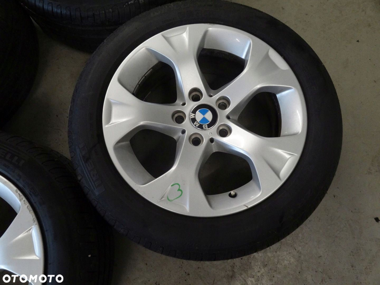 BMW FELGI ALUMINIOWE ALUSY 17 CALI ROZSTAW ŚRUB 5x120 ET34 KOMPLET - 6