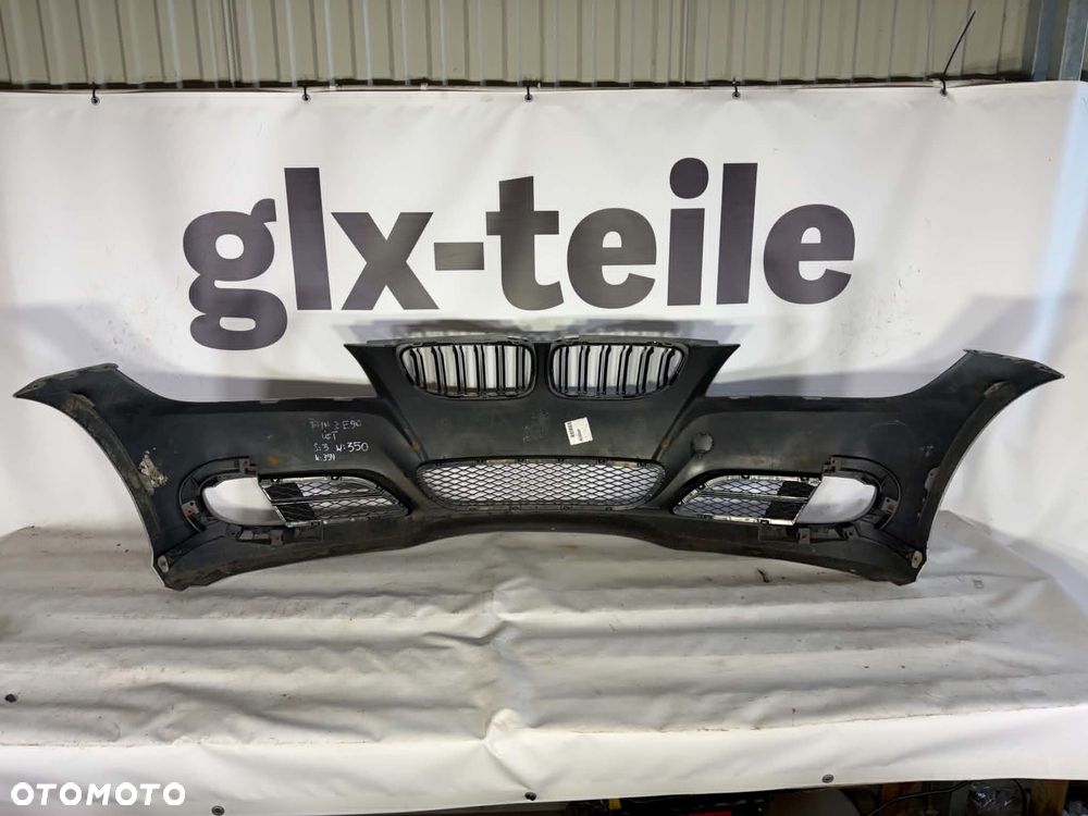 BMW 3 E90 Lift Zderzak Przód Przedni 08-12 354 Titansilber - 10