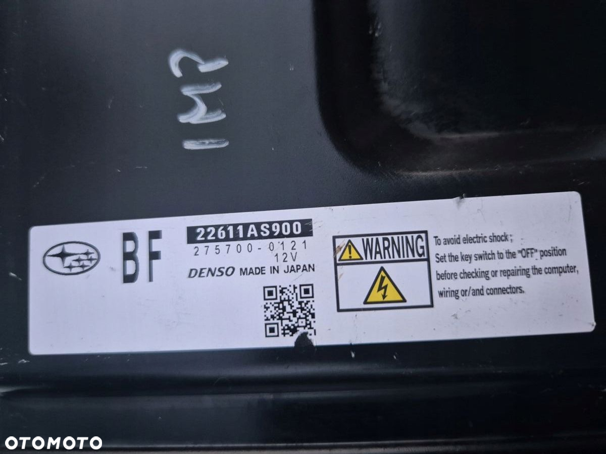 SUBARU IMPREZA III GH 2.0 STEROWNIK SILNIKA KOMPUTER 22611AS900 275700-0121 - 2