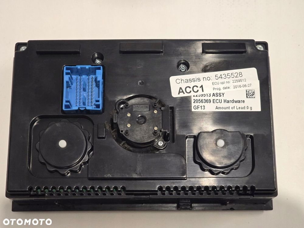 PANEL KLIMATYZACJI KLIMATRONIK SCANIA R 2259512 - 2