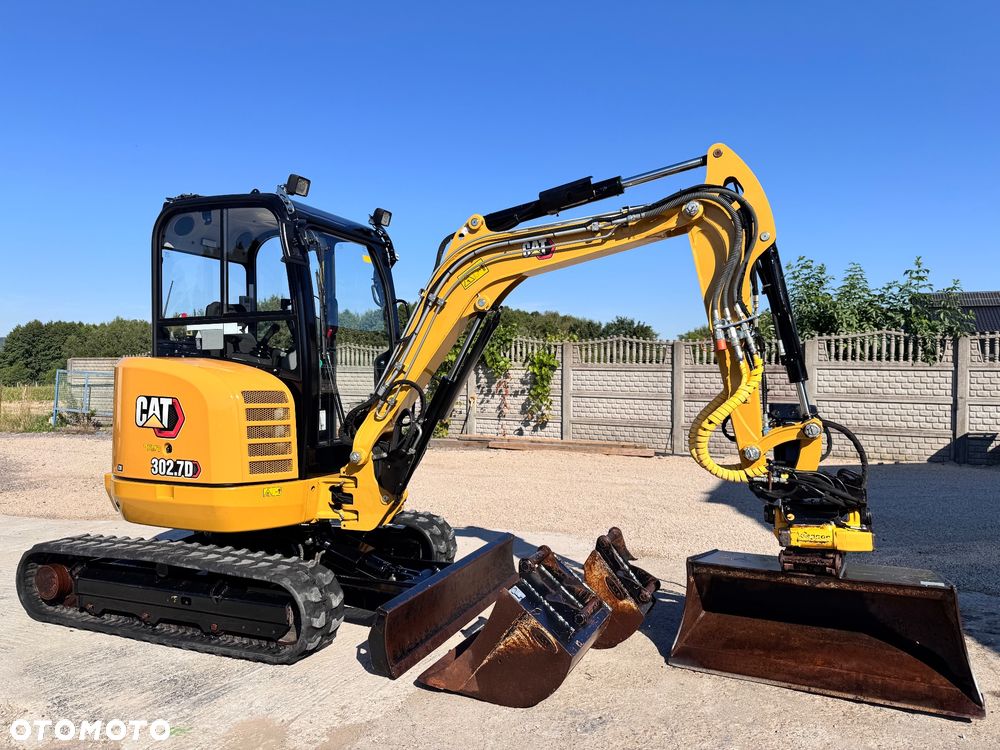 Caterpillar Cat 302.7D CR | 2021 | 1300 MTH | ENGCON ROTOTILT | BOGATE WYPOSAŻENIE | Oryginał 100% - 1