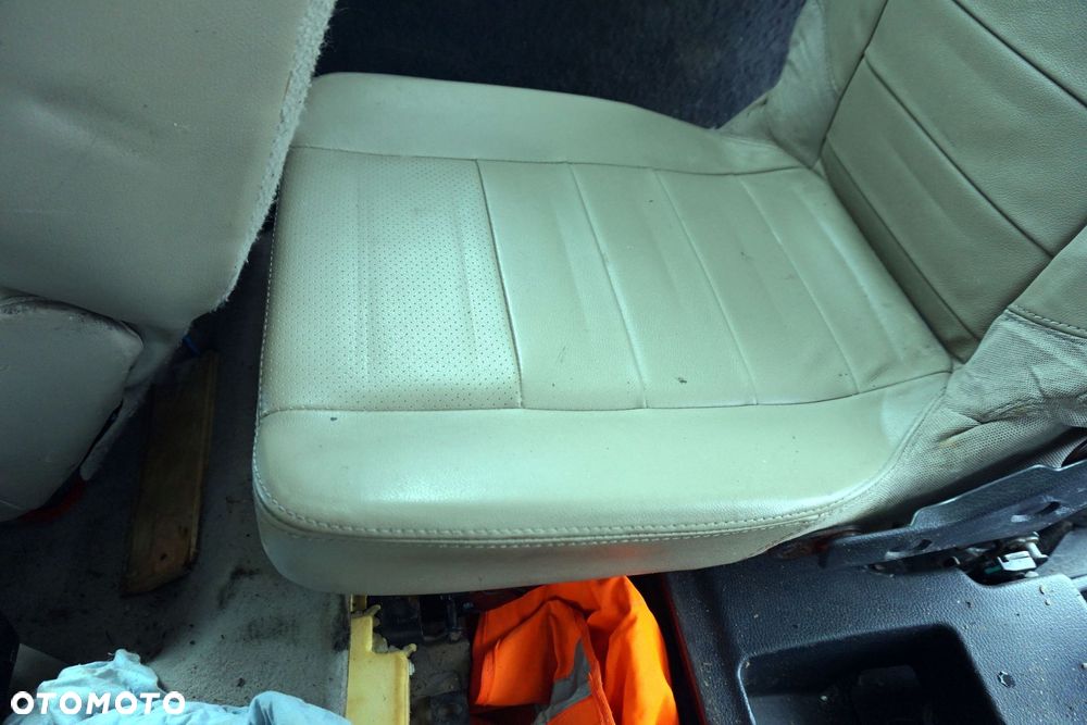 FOTELE FOTEL PRZEDNI LEWY PRAWY KANAPA WNĘTRZE SCENIC GRAND II PH2 LIFT SKÓRA BEŻOWA 7-OS RENAULT 2006-2009 - 21