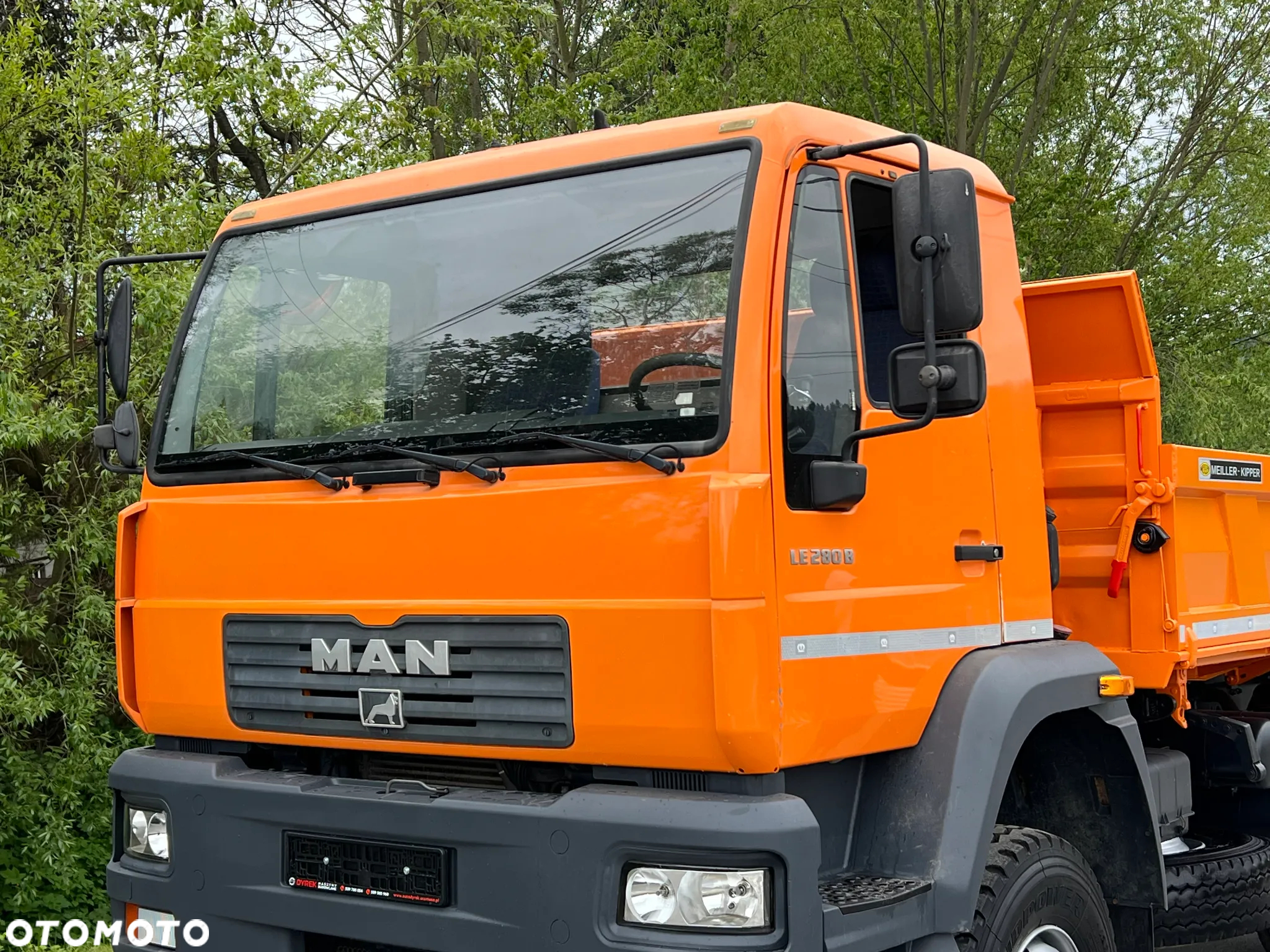 MAN * LE 280 B * MAN * 4x4 * Kiper Wywrotka x3 * Meiller * Sprowadzony * Stan Perfekcyjny * - 16