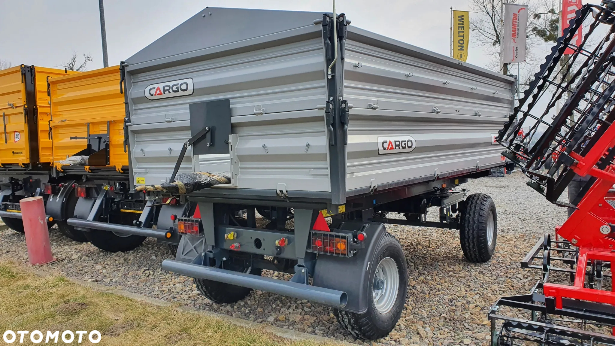 Inny !! NOWOŚĆ!! Przyczepa rolnicza burtowa CARGO 6 ton, plandeka, nadstawa, najwyższa jakość, nowa, gwarancja! - 3