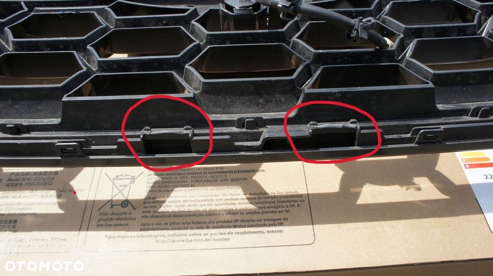 ATRAPA PRZEDNIA GRILL FORD RANGER VI 6 - 9