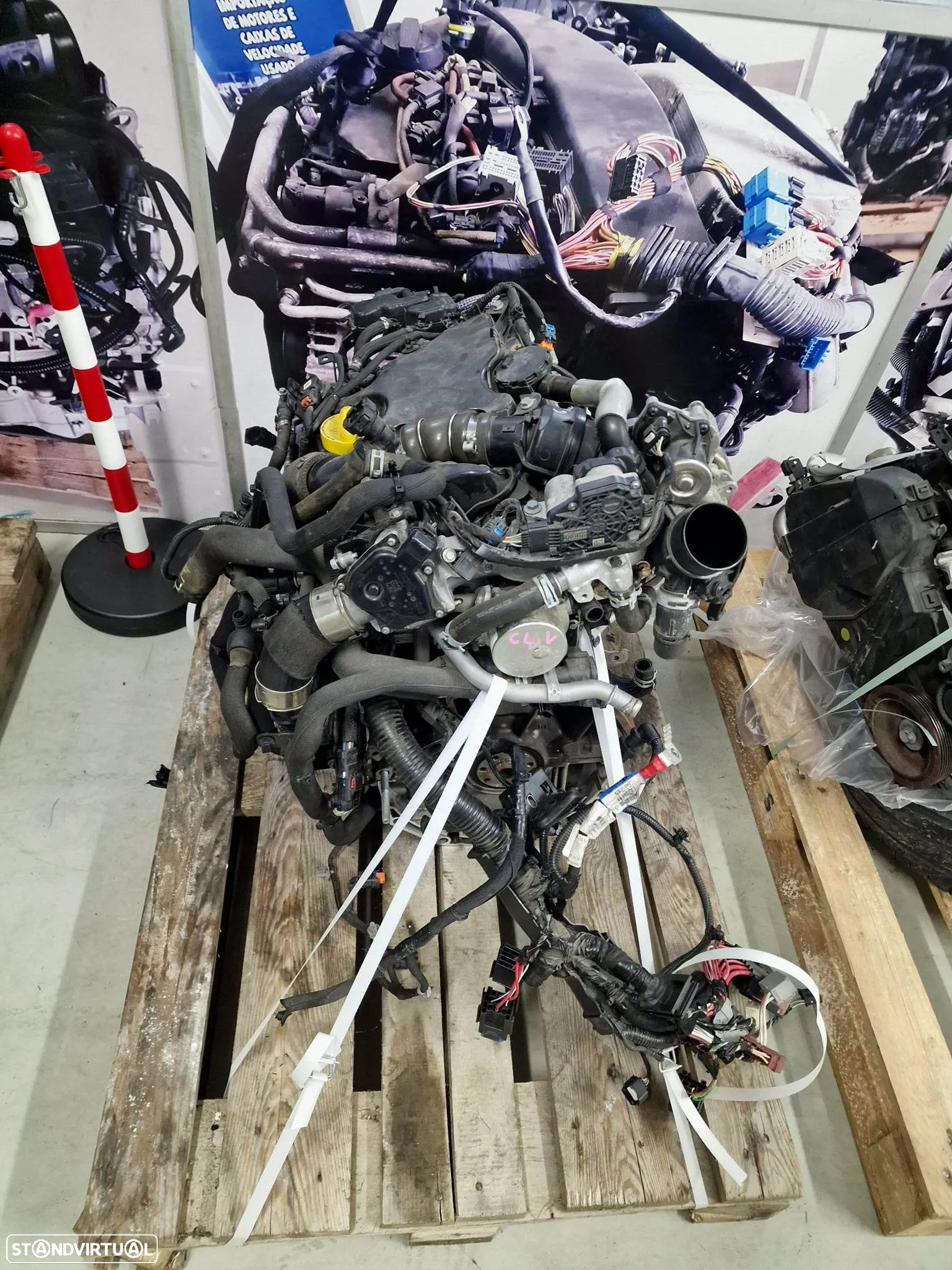 Motor Renault Kadjar 1.5 DCI 2019, de 116cv, ref K9K 872 - 2