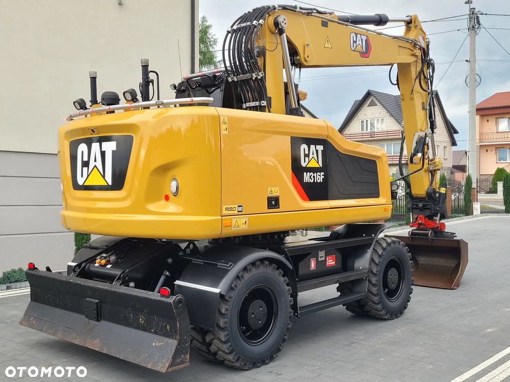 Caterpillar M316F / ROTOTILT ze szczypcami / sprowadzona / - 5