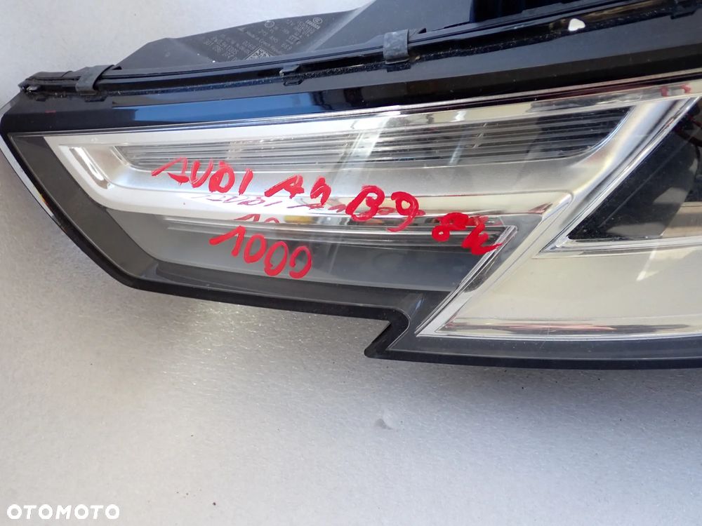 AUDI A4 B9 8W LAMPA LEWY PRZÓD 8W0941005 - 2