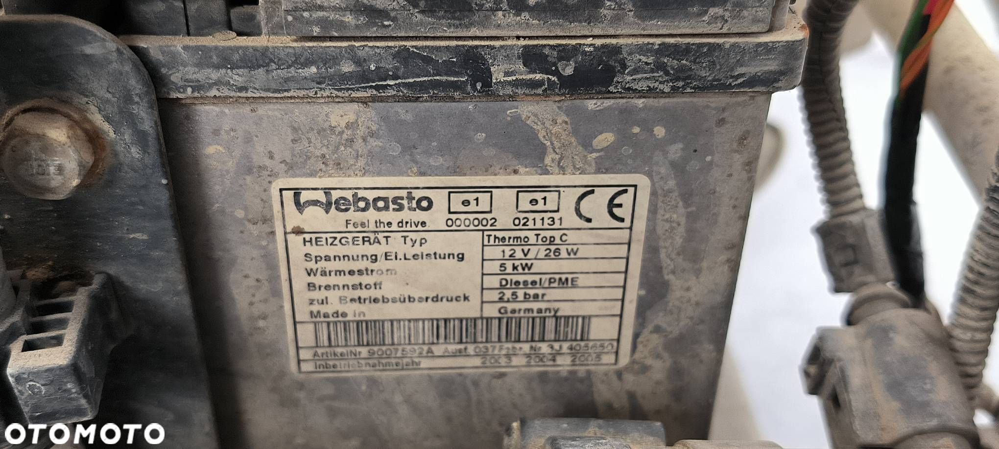 WEBASTO VOLKSWAGEN TRANSPORTER T5 CARAVELLE  9007592A - 4