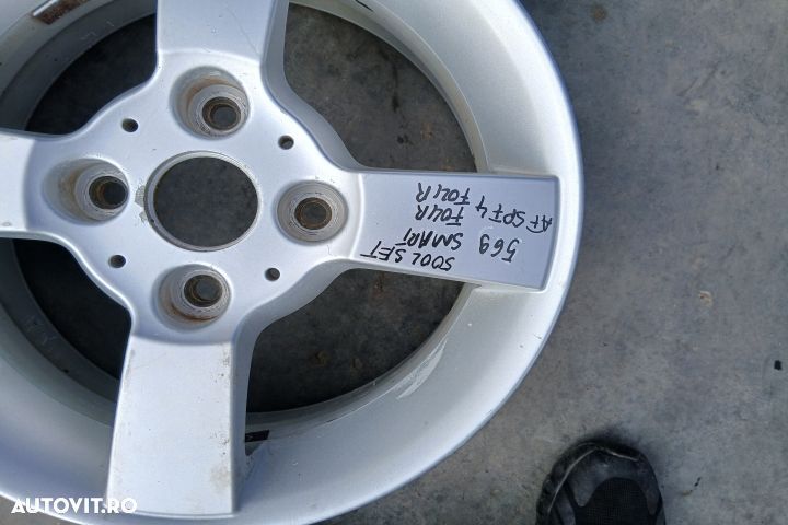 Jante aliaj 15 - set E15X6JH2 A4544010401 R15 E15X6JH2 A4544010401 R1 - 3