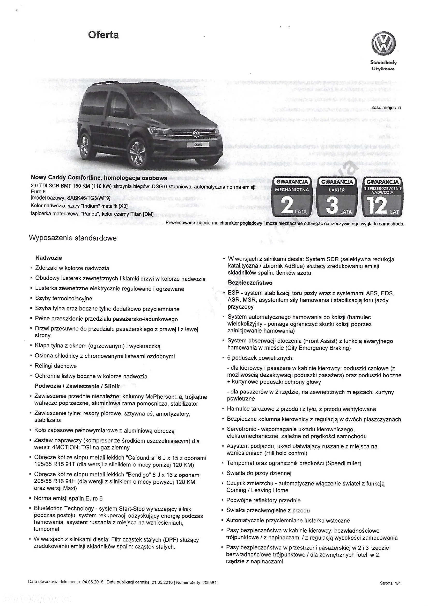 Volkswagen Caddy 2.0 TDI Comfortline DSG - 12