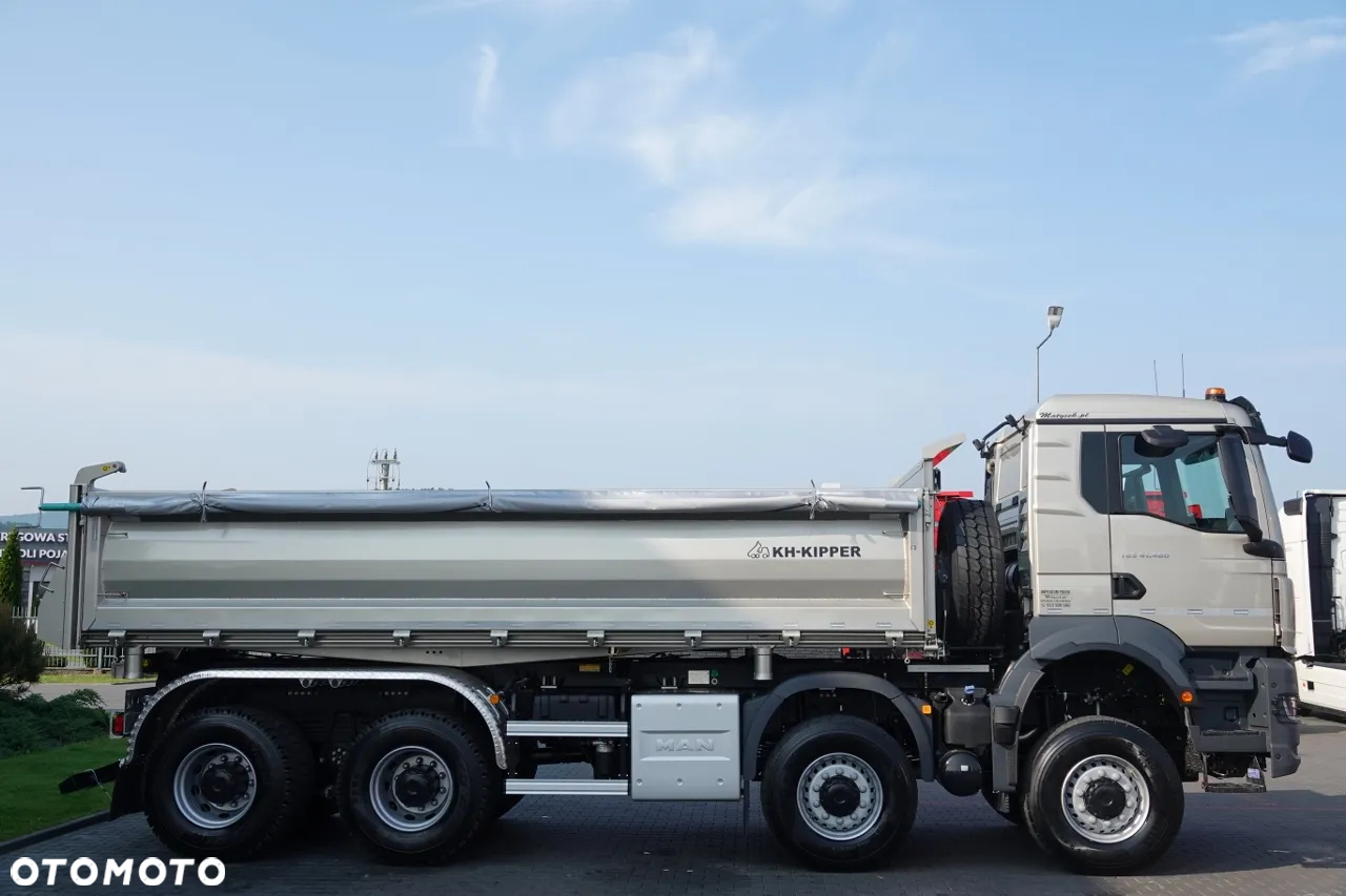 MAN TGS 41.480 / 8X8 / WYWROTKA 3 STRONNA / BORDMATIC / KH KIPPER / AUTOMAT / FABRYCZNIE NOWY / 2025 / - 18