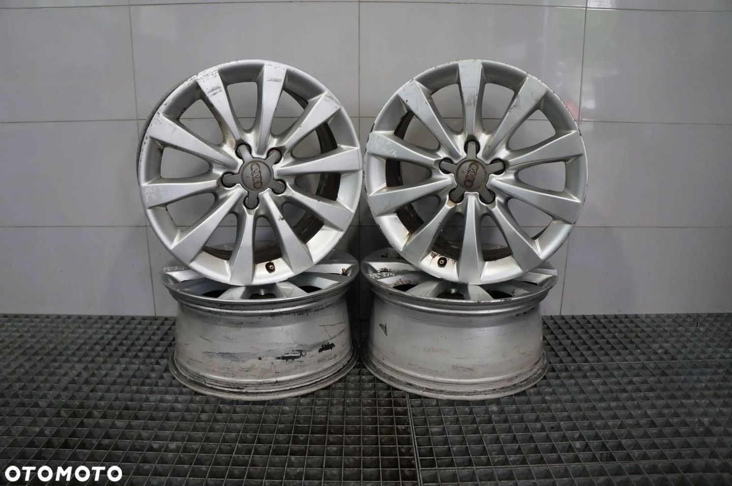 4 FELGI KOŁA ALUFELGI R17 AUDI A6 C7 A7 4G 5X112 8J ET39 4G0601025AG - 1