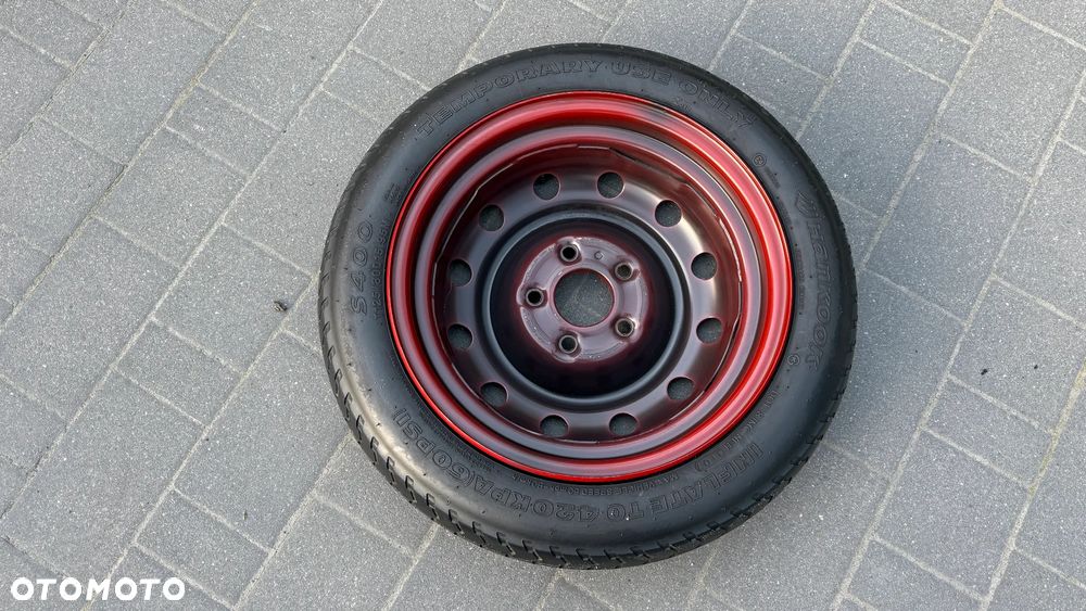 Dojazdówka r15 5x114.3 koło dojazdowe Hyundai KIa Nissan 125/70 - 6