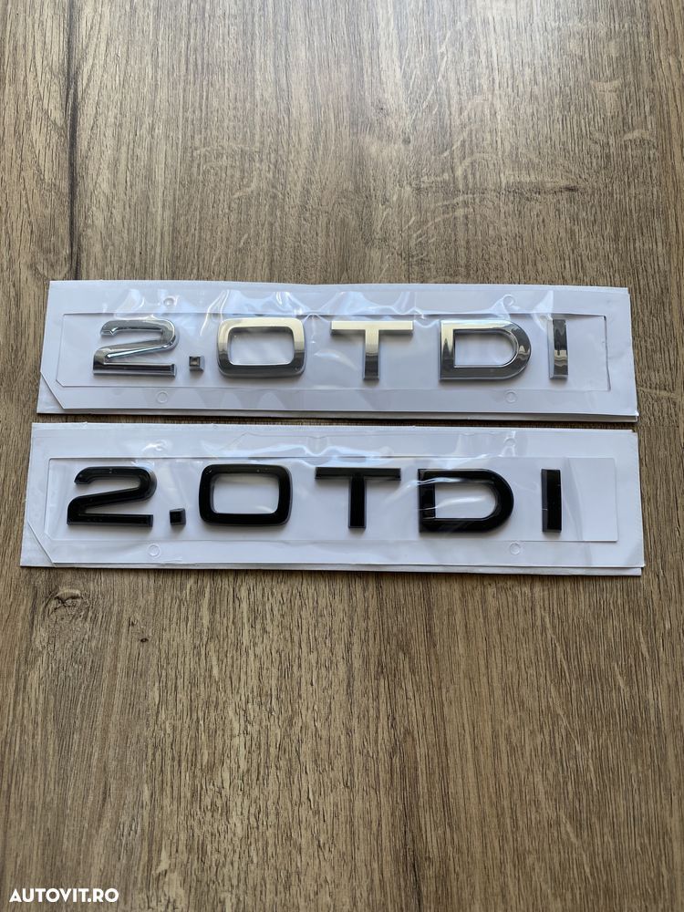 Emblema Embleme Scris Logo Semn Spate Portbagaj 2.0Tdi 3.0Tdi Allroad - 3