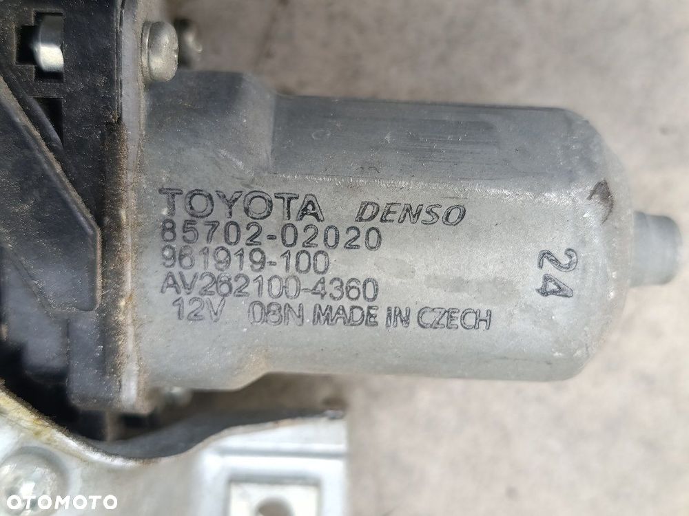 PODNOŚNIK SZYBY LEWY PRZÓD TOYOTA AVENSIS III T27 85702-02020 961919-100 - 4