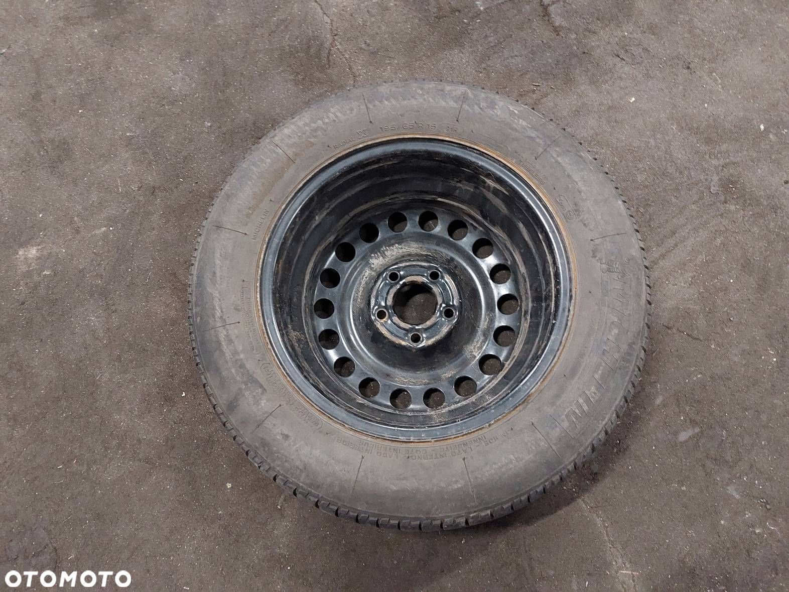 KOŁO FELGA OPONA ZAPAS 5X110 6Jx15 ET49 FI65,1 195/65R15 OPEL VECTRA B - 8