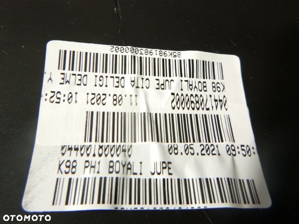 renault clio iv 4 kombi zderzak nowy oryginał tył tylny  czarny - 4