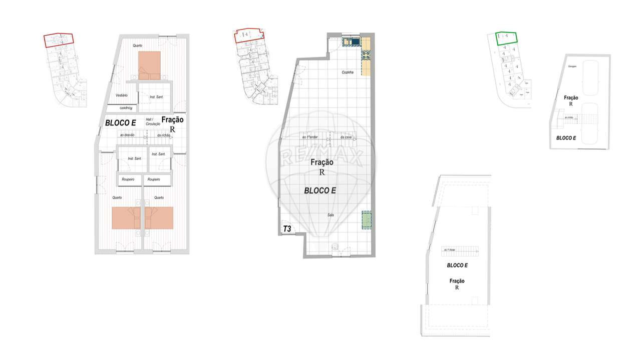 Apartamento T3 para venda - Grande imagem: 2/4