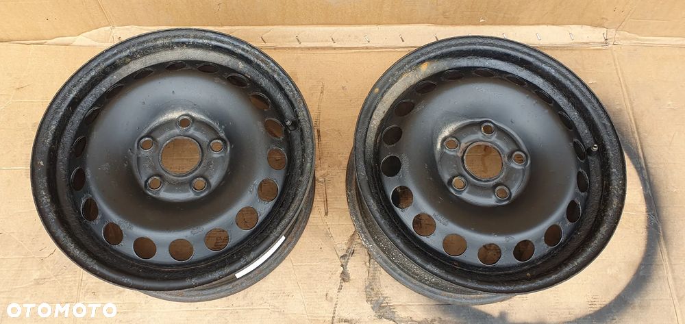 Felga stalowa zapas VW 5x112 15" 6J ET47 1K0601027C - 1