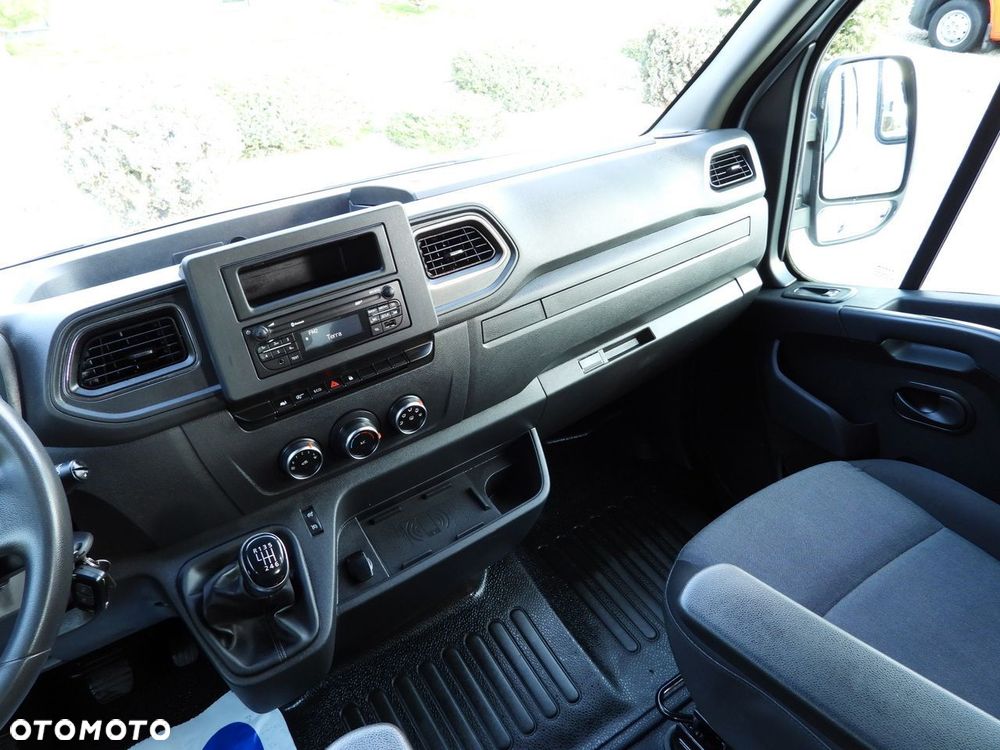Renault MASTER WYWROTKA PODWÓJNA KABINA DOKA 6 MIEJSC TEMPOMAT LEDY BLIŹNIACZE KOŁA KLIMATYZACJA  165KM - 30
