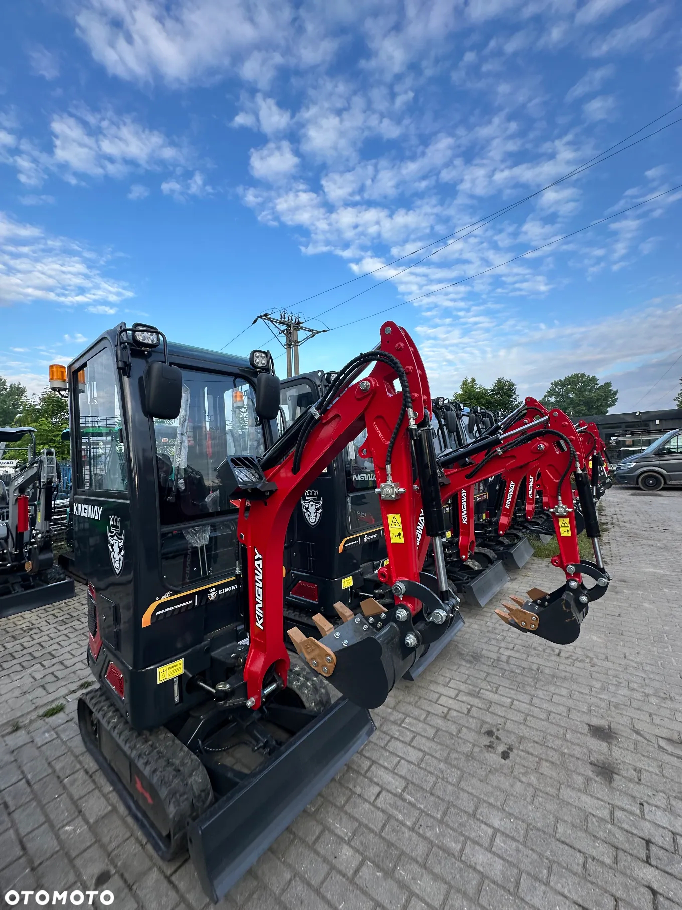 Kingway YAMA H12K Kabina Chłodnica Joistick 1200kg Ramię SKR + 3 łyżki - 23