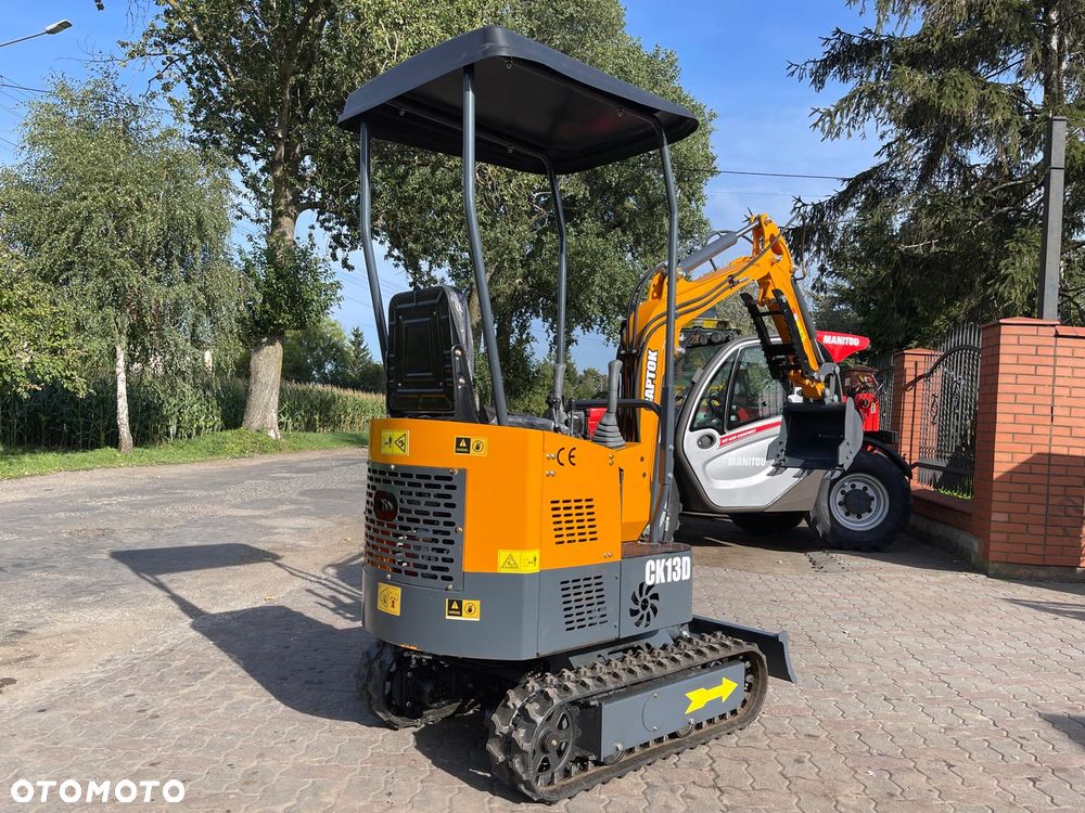 Inny Minikoparka CAPTOK CK13D NOWA KOPARKA 1.3 TONY 2026 ROK RATY/LEASING - Szybka decyzja ! Łyżka, Joystick, Ścisk mechaniczny z przodu SUPER STAN - 6