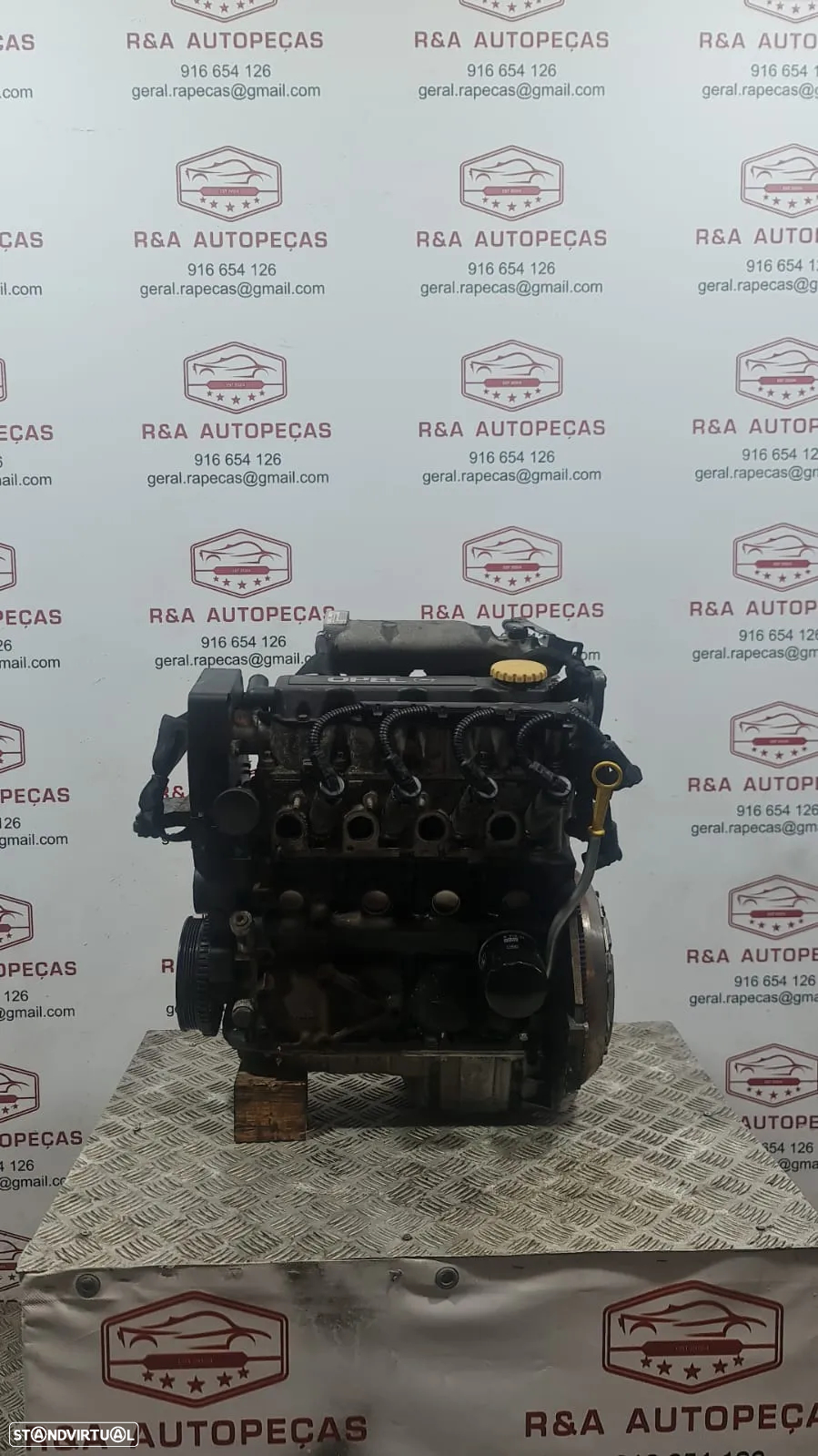 Motor Completo Opel Astra G 1.6 8V 84cv Ref Z16SE - 5