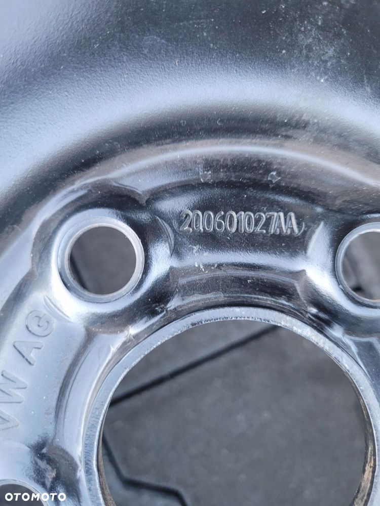 FELGI STALOWE 16 Volkswagen POLO VI, SCALA 6.0" x 16" 5x100 ET 40 - 7