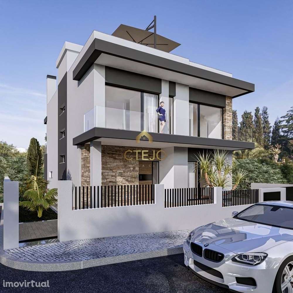 Moradia T4 (3 suites) com PISCINA e ROOFTOP em Vialonga - Grande imagem: 4/9