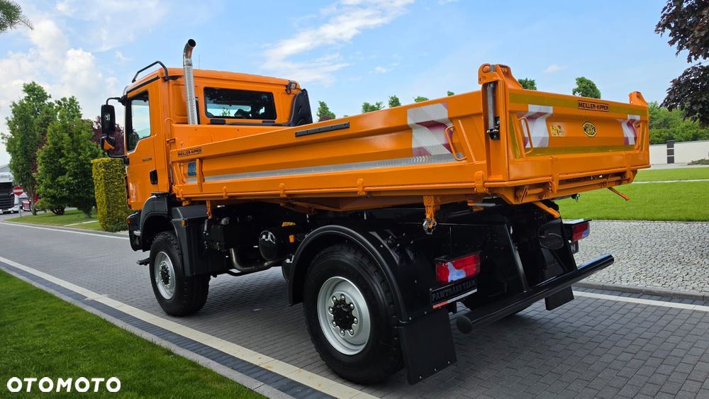 MAN 13.290///* 2021///* NOWY NIE UŻYWANY///* 4X4///* 3 STRONNY WYWROT///* MEILLER-KIPPER///* 14000KG///* STAN NOWY - 13