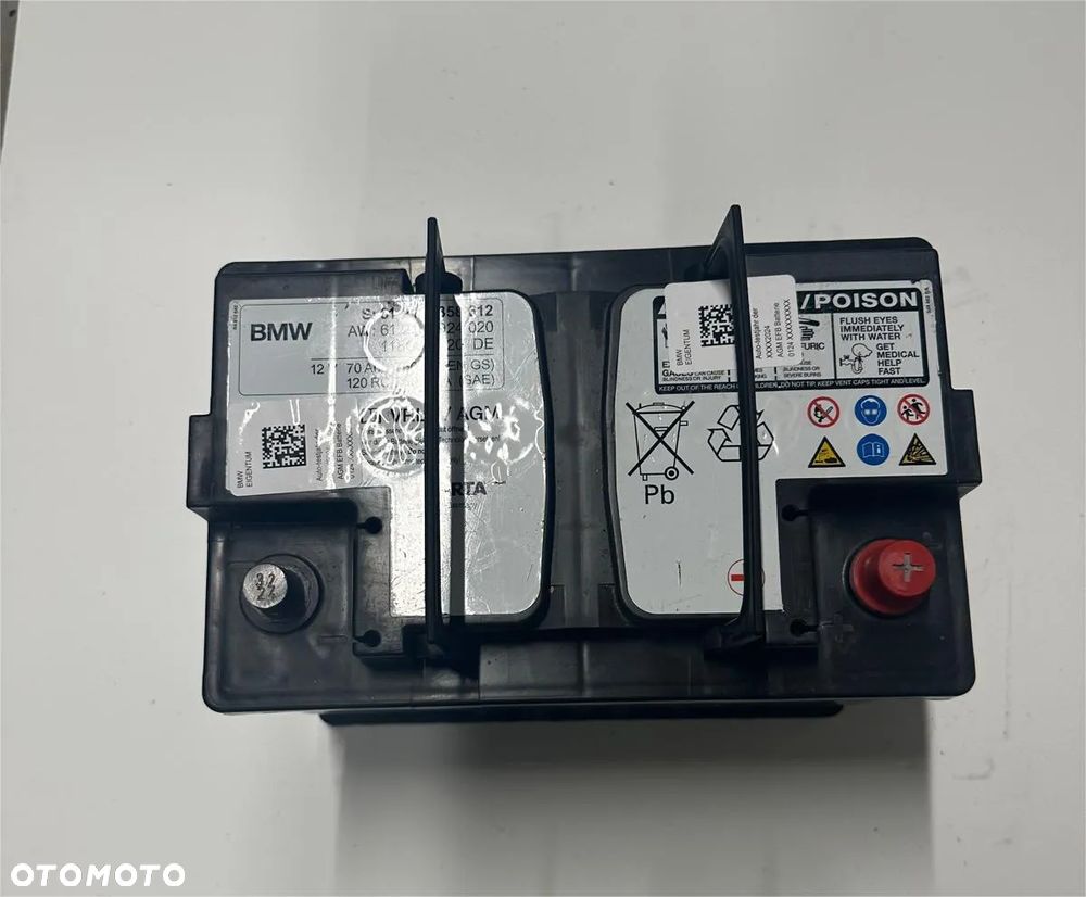 Akumulator agm bmw 70Ah 720a 12V 2024r - 1