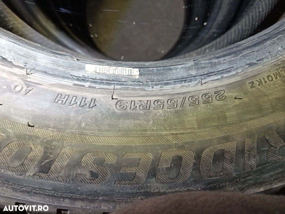 Anvelope MS iarna 255 55 19 bridgestone 2019 4.5-5mm - 5