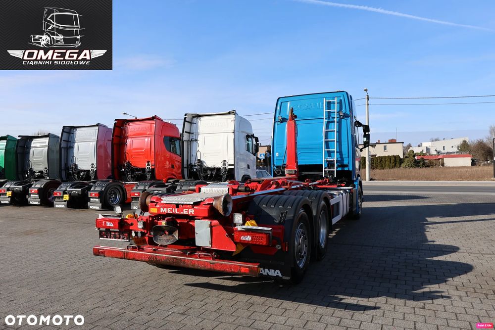 Scania R 450 Hakowiec // Oś skrętna // MEILLER // Klima postojowa / - 2