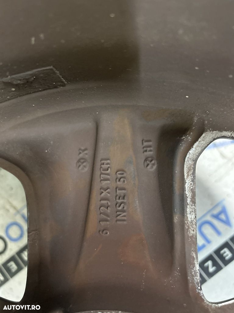 Jante aliaj Suzuki Vitara IV 2014 - 2018 (1288) R17 ET50 NECESITA REPARATII - 8