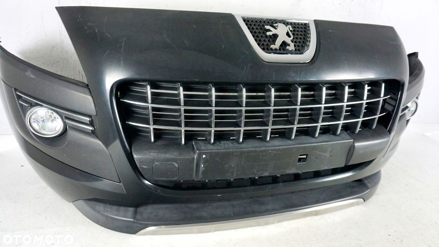ZDERZAK PRZÓD PRZEDNI PEUGEOT 3008 I 1 09-13 KTVD 2009-2013 HALOGEN ATRAPA - 2