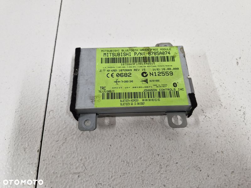 MITSUBISHI OUTLANDER III 3 2.0 HYBRYDA MODUŁ STEROWNIK BLUETOOTH 8785A074 - 1