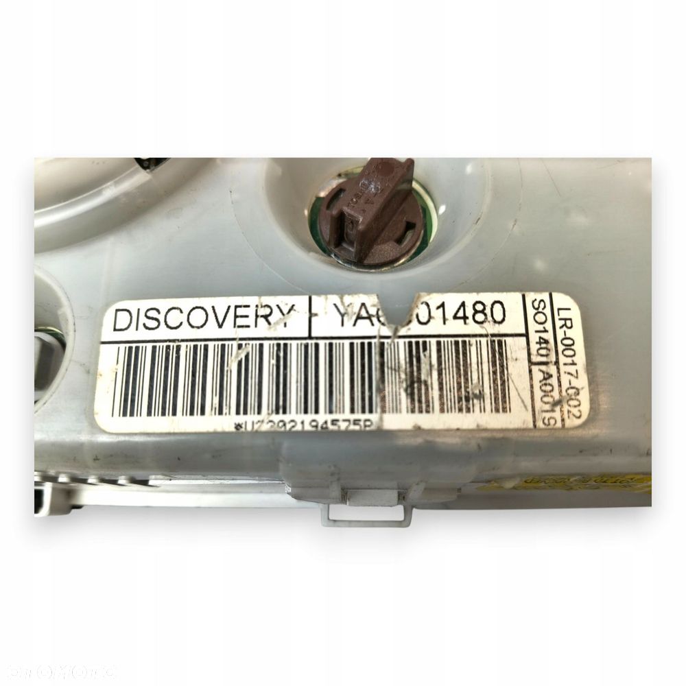 LICZNIK ZEGARY YAC001480 Land Rover Discovery II 2.5 TD5 Diesel 142 835km - 2
