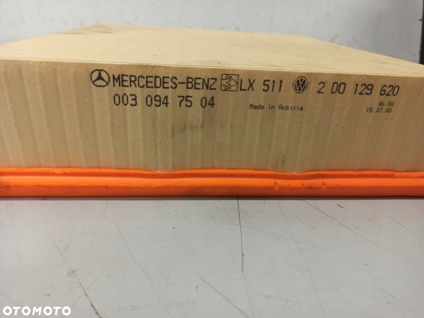 OBUDOWA FILTRA POWIETRZA  FILTR MERCEDES SPRINTER A0000903701 - 3
