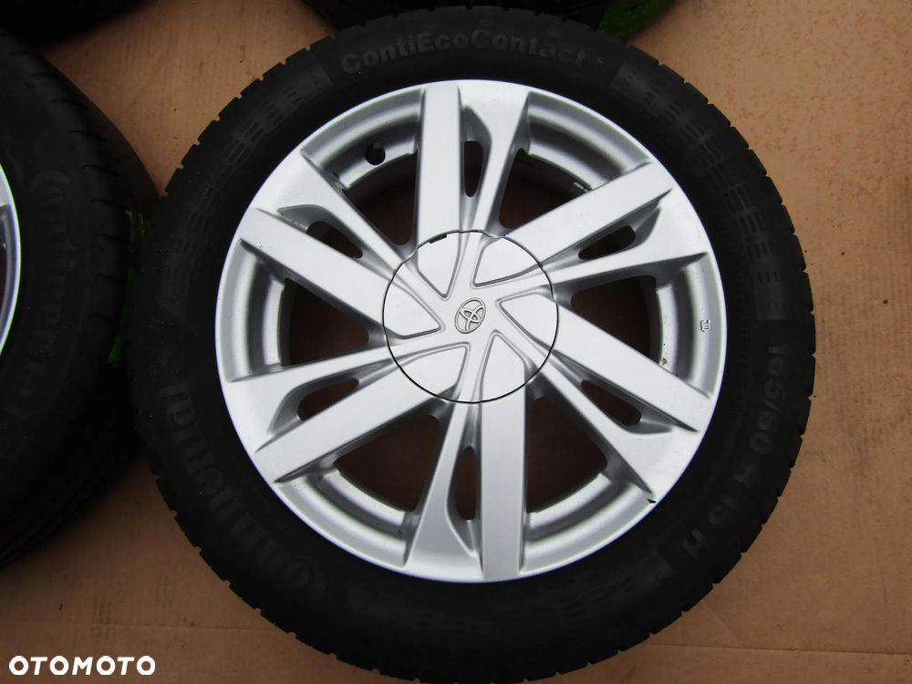 4x FELGI KOŁA 15 Citroen C1 Toyota Aygo II IQ Peugeot 107 108 / + Opony 165/60 LETNIE - 9