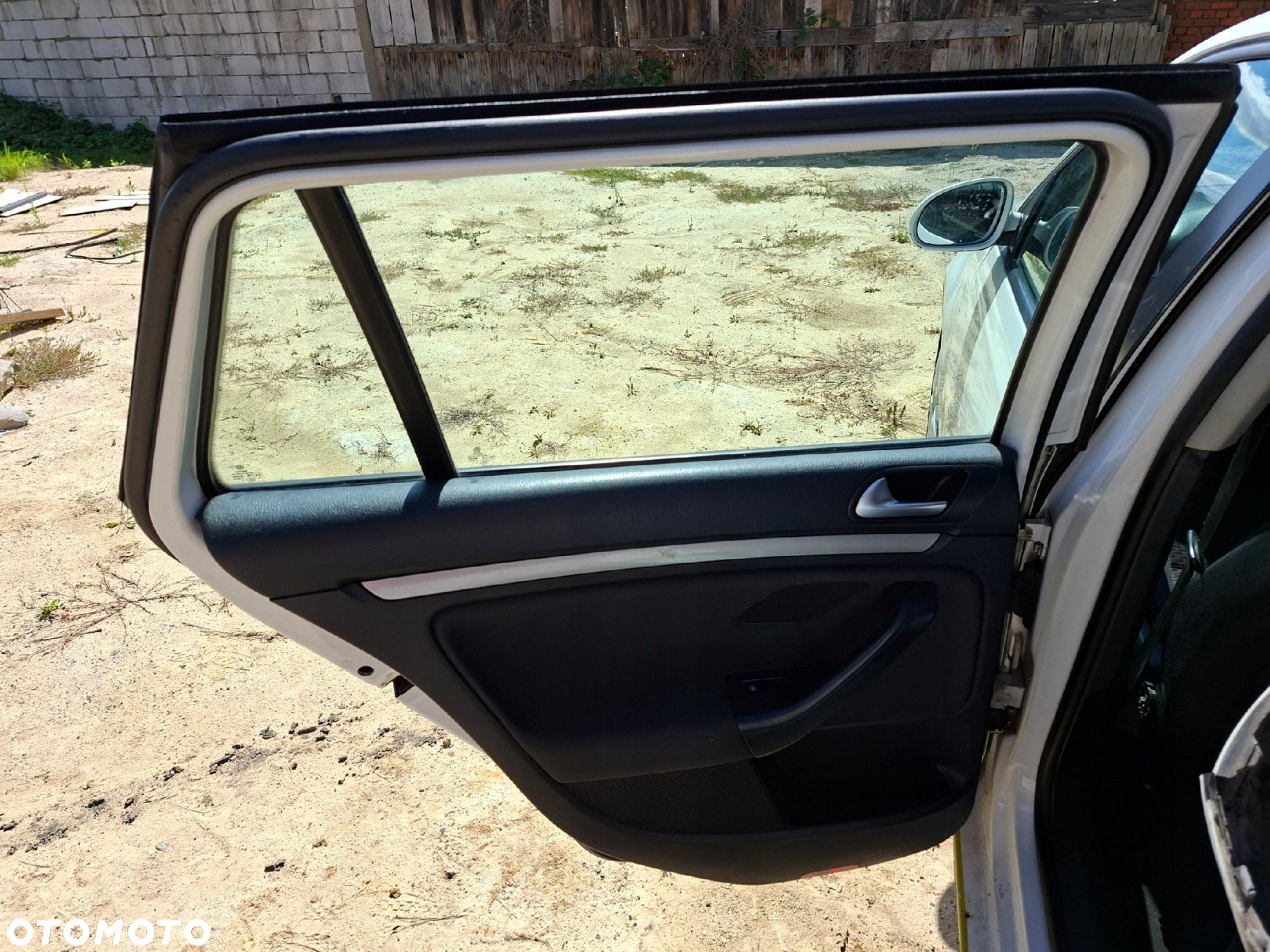 LB9A B4B4 KOMPLETNE DRZWI LEWE TYLNE TYŁ VW GOLF VI KOMBI VARIANT - 3