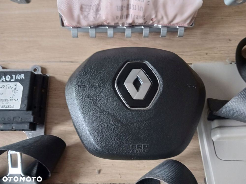 poduszki air bag pasy komplet renault kadjar 2015 rok - 2
