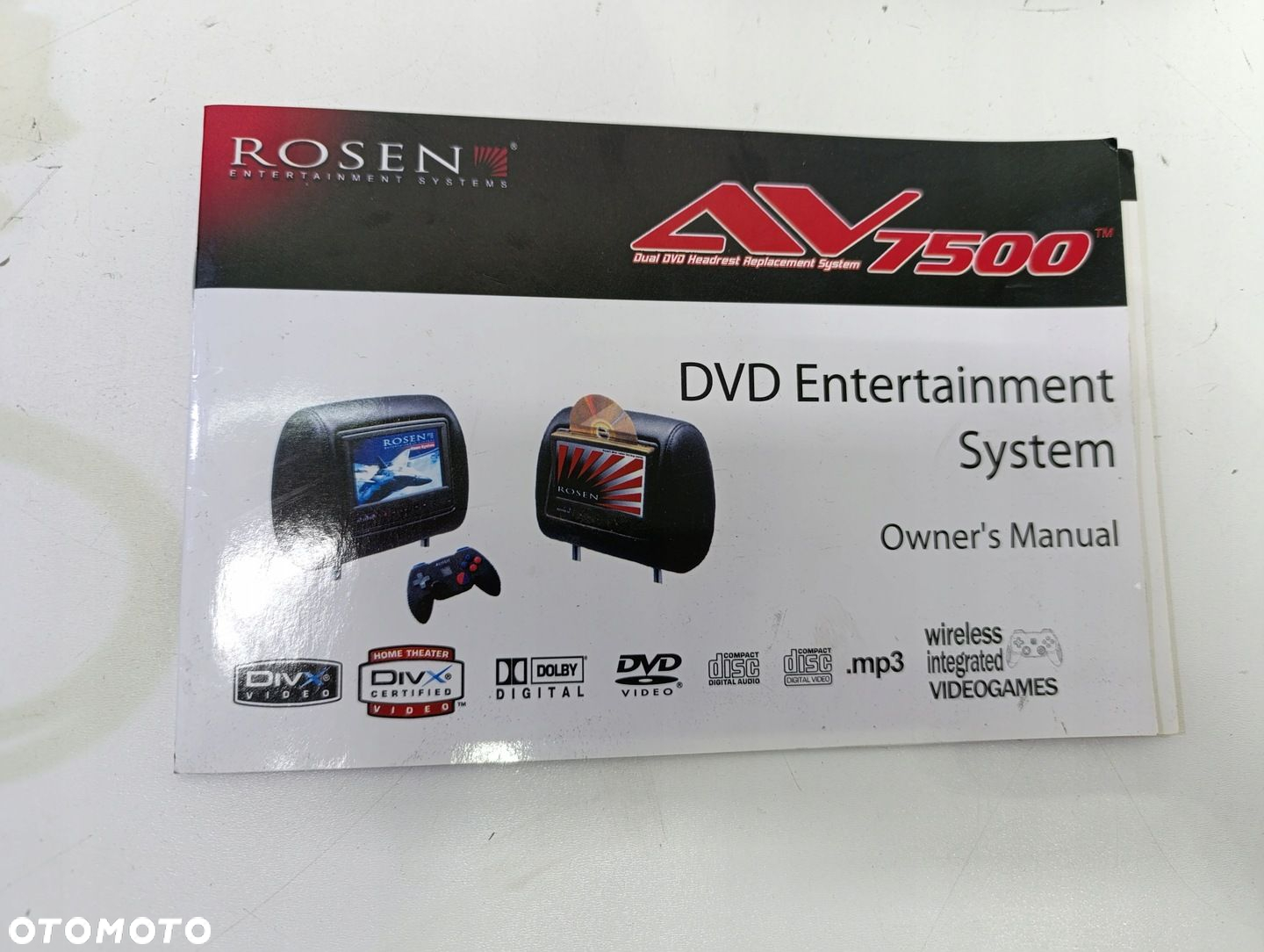 BMW E70 X5 MONITORY DVD W ZAGŁÓWKACH ZESTAW ROSEN AV7500 - 5