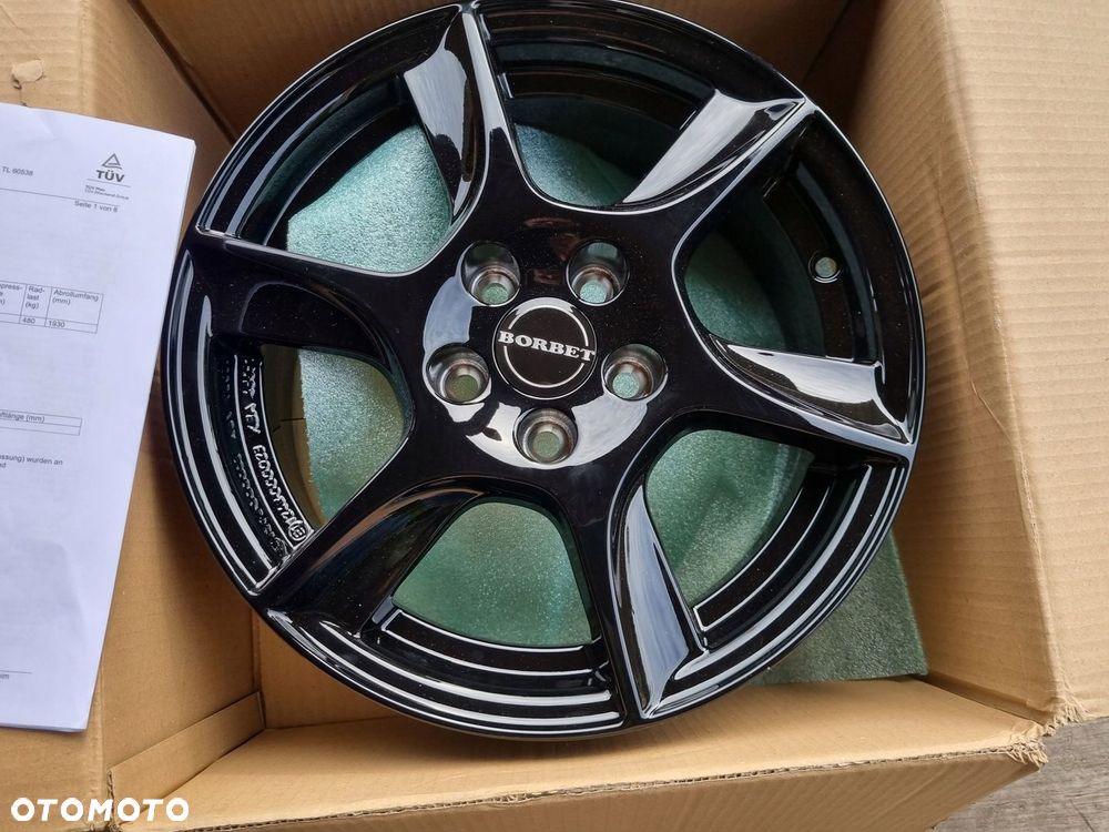 FELGA BOEBET KBA48051 6JX15H2 ET38 5X100 1szt. ,nowa - 2