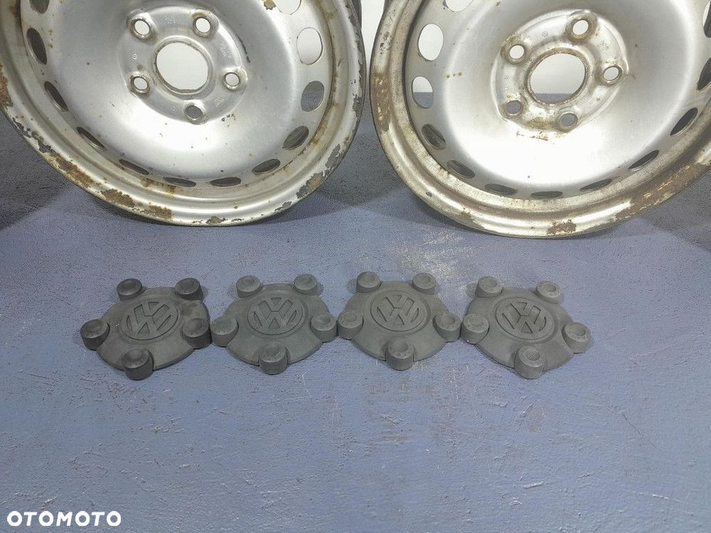 VW CADDY IV 15- FELGI STALOWE 6JXR15 ET 47 5X112 4 SZT 2K0601027B - 4