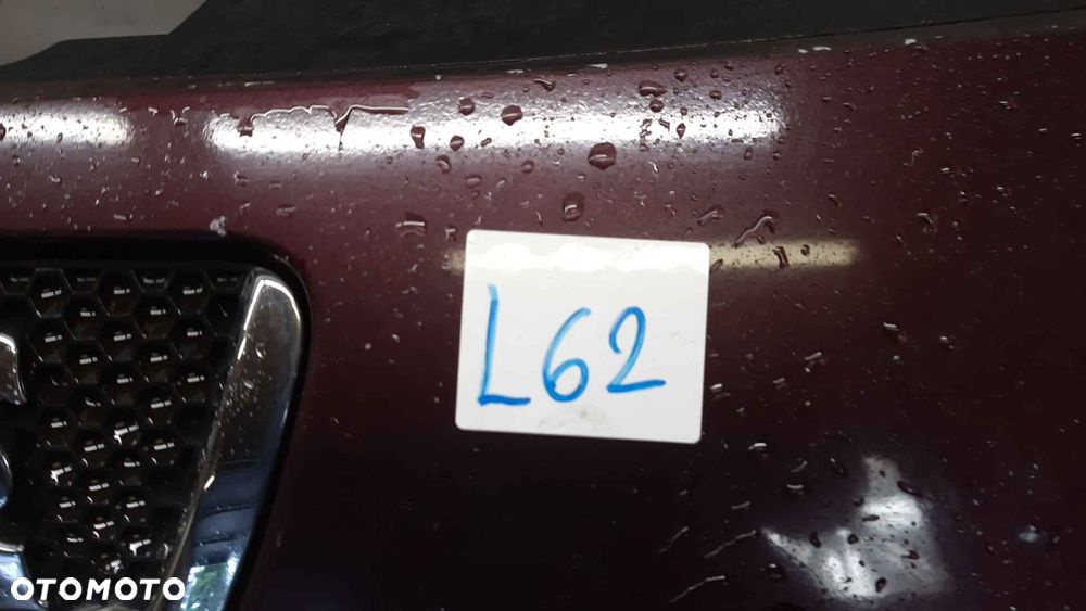 ) ZDERZAK PRZÓD PRZEDNI PEUGEOT 307 LIFT FL KKCD BORDO WIŚNIA HALOGENY - 2